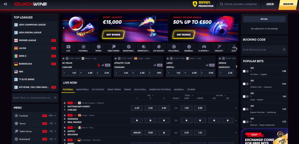 QuickWin Casino España Tu Destino para Juegos de Azar